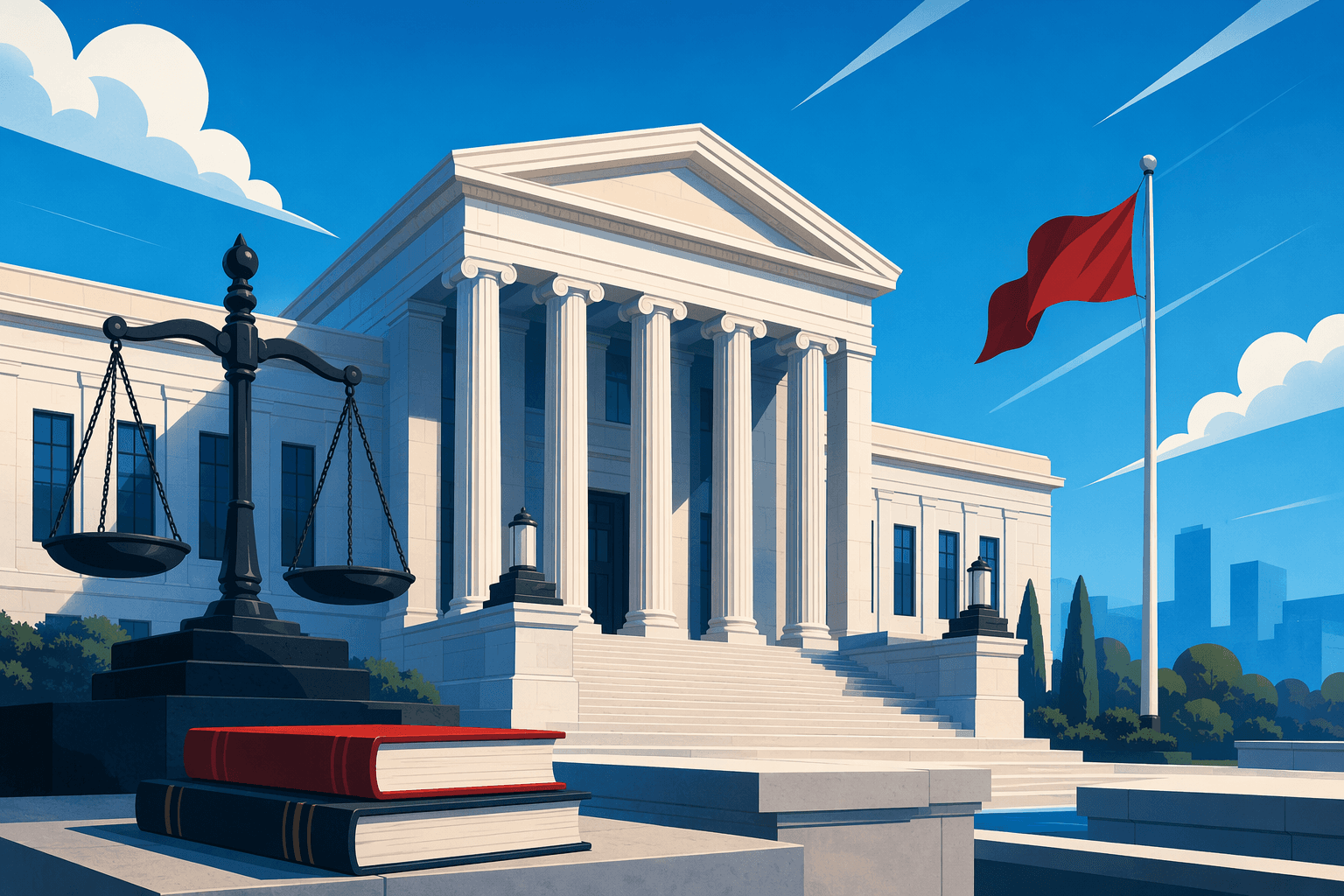 Court funding - illustration, Jake Team LLC