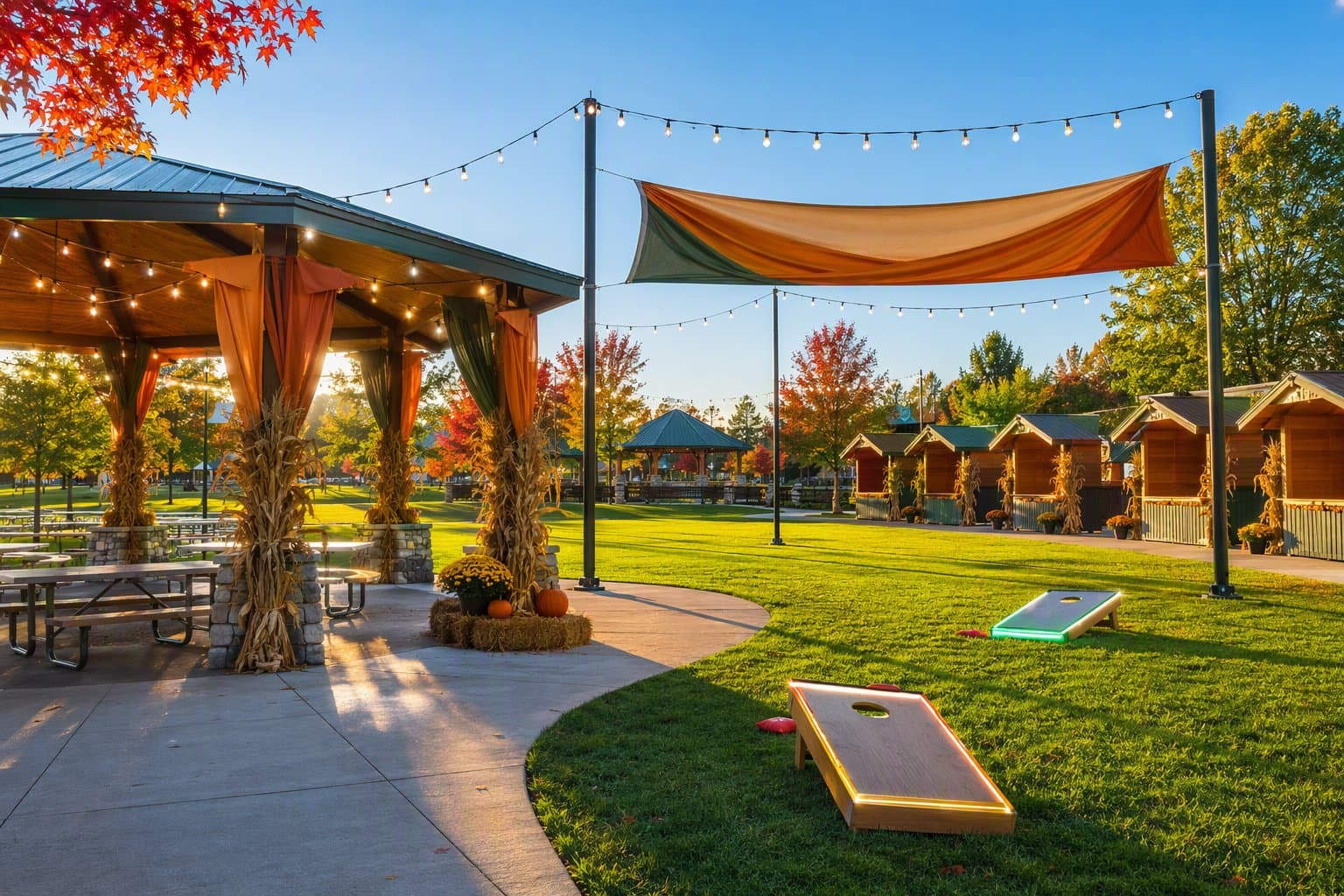 Autumn Park Festival - illustration, Jake Team LLC