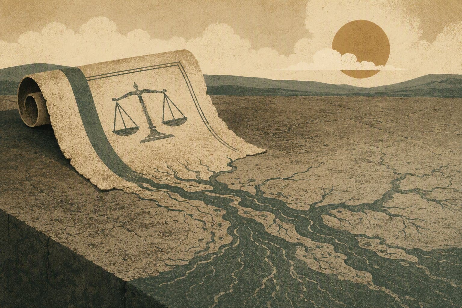 Water Law Dispute - illustration, Jake Team LLC