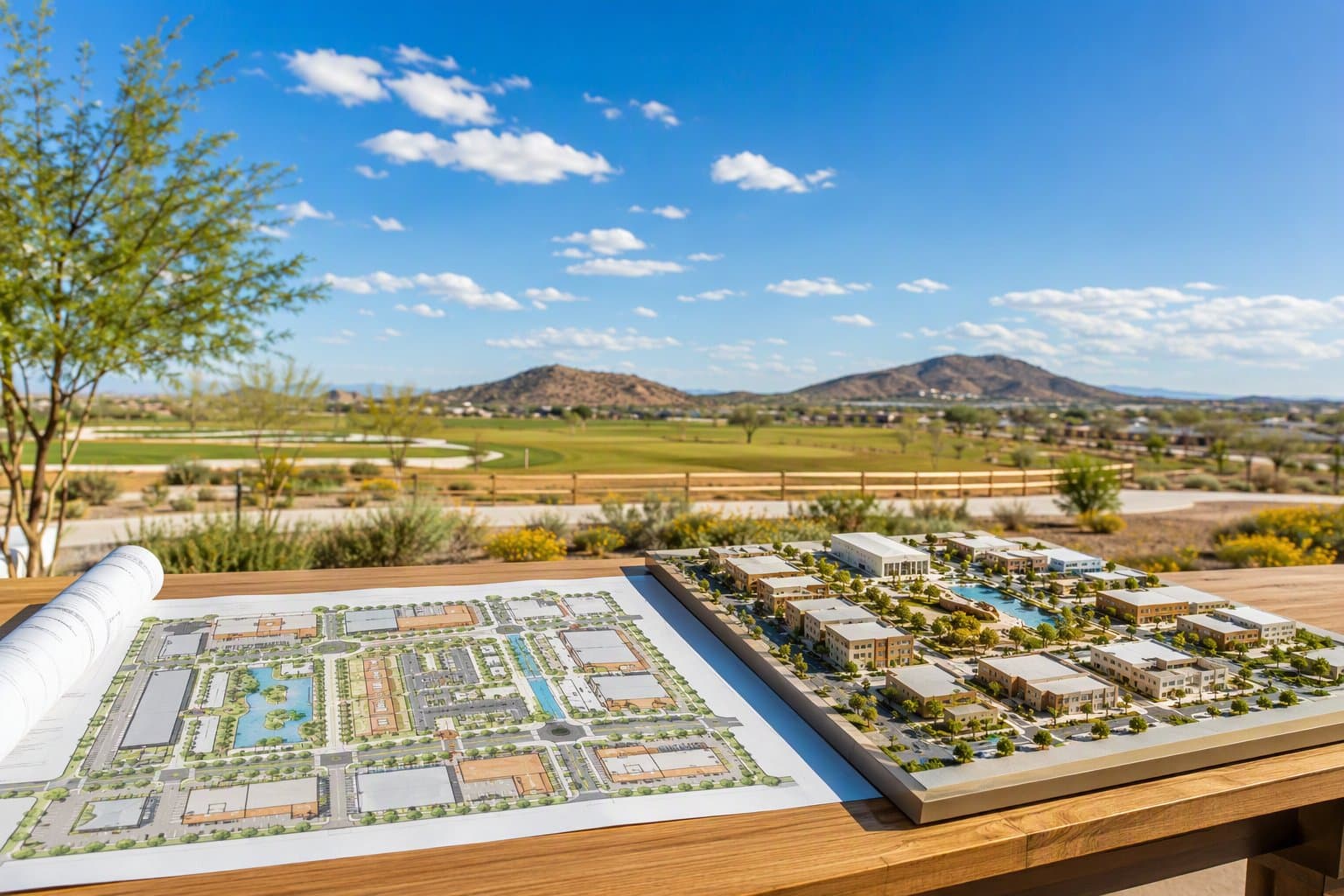 Queen Creek planning - illustration, Jake Team LLC
