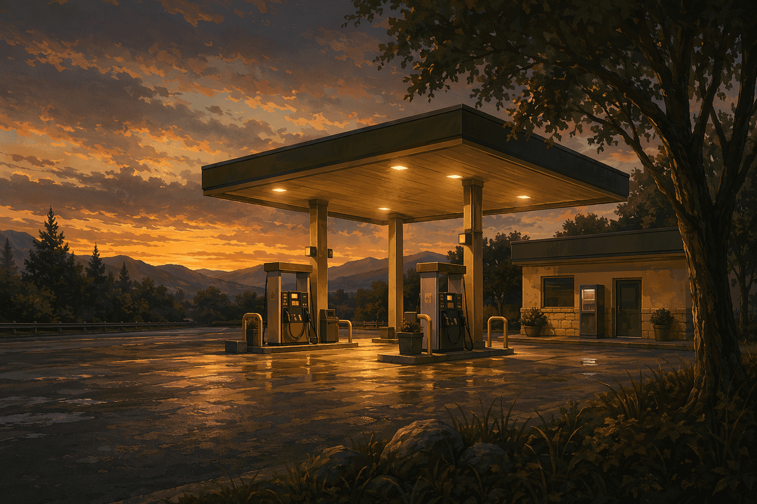 Gas prices - illustration, Jake Team LLC