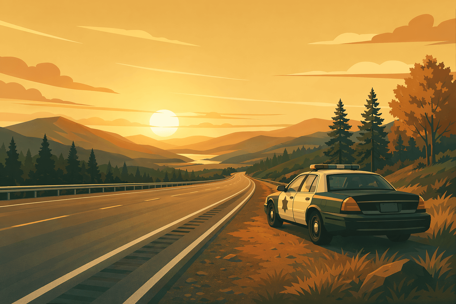 Traffic safety - illustration, Jake Team LLC