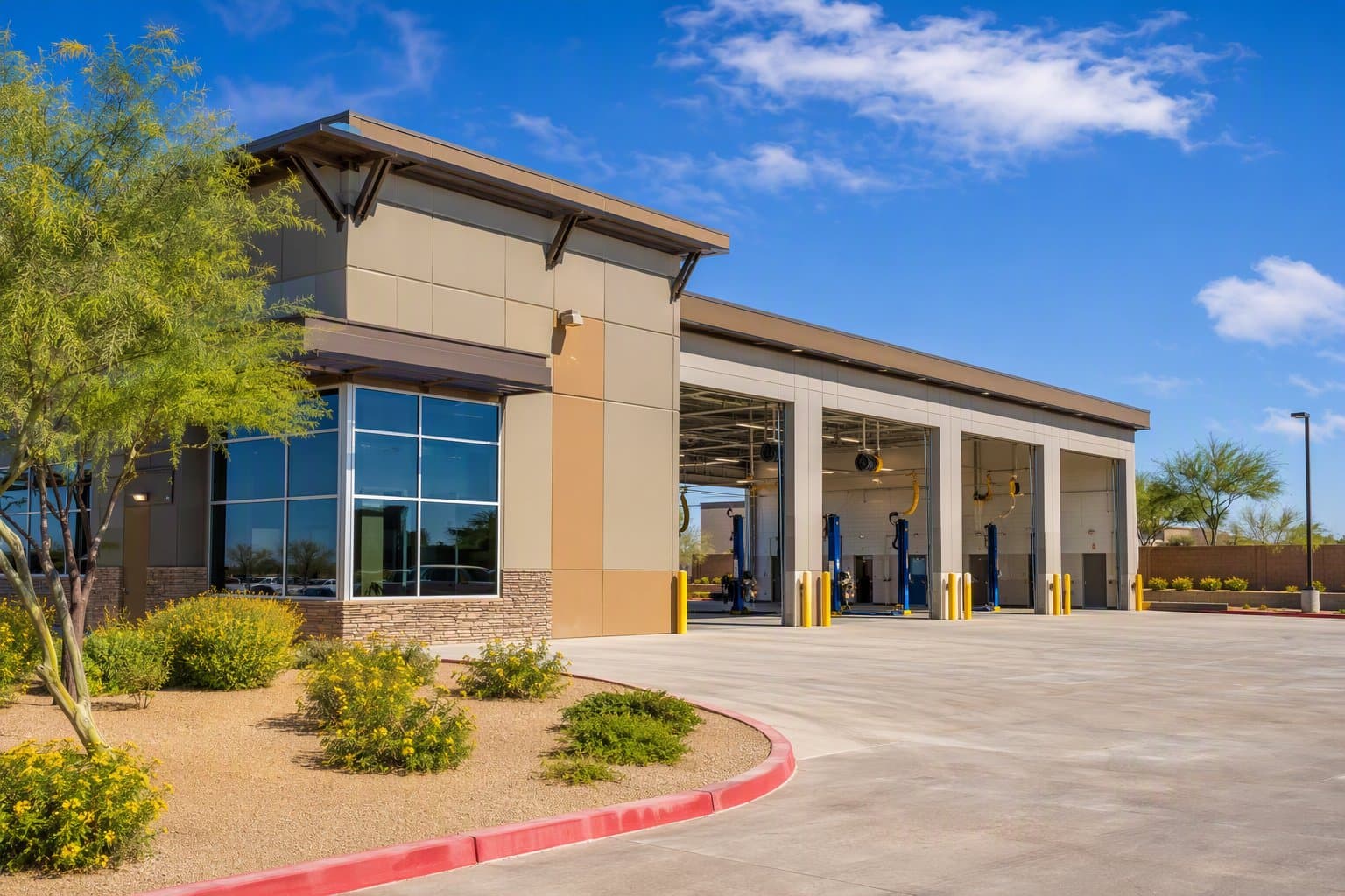 Queen Creek municipal maintenance facility - illustration, Jake Team LLC