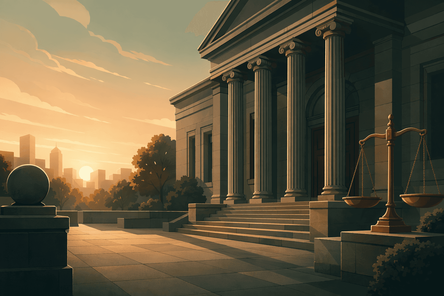 Justice served - illustration, Jake Team LLC