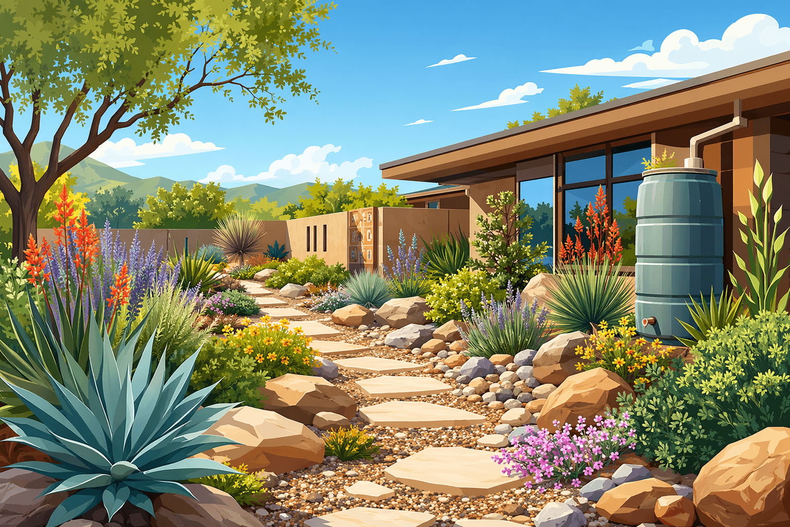 Water conservation - illustration, Jake Team LLC