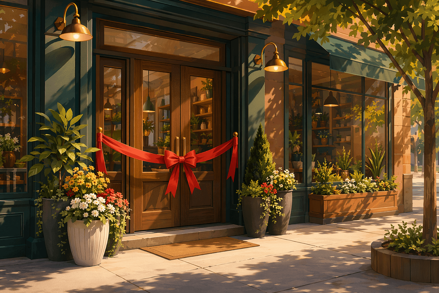 New business opening - illustration, Jake Team LLC