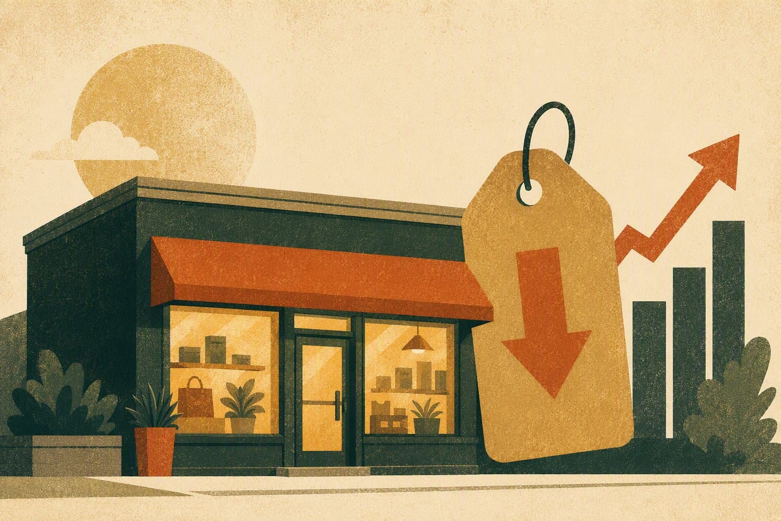 Retail Value - illustration, Jake Team LLC