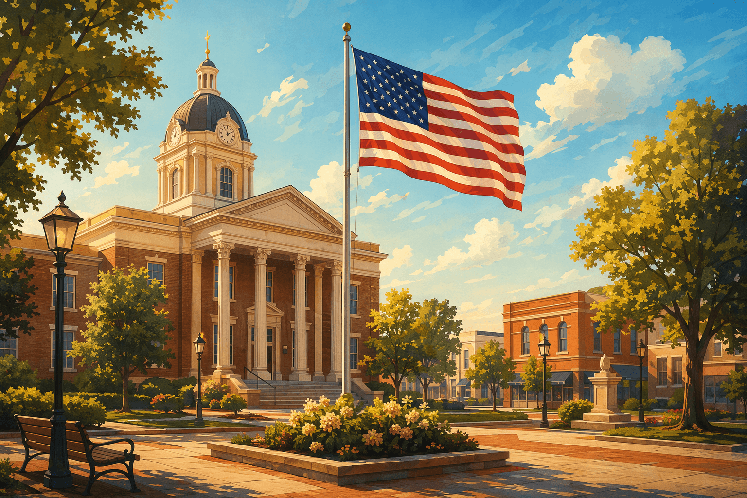 National Anniversary - illustration, Jake Team LLC