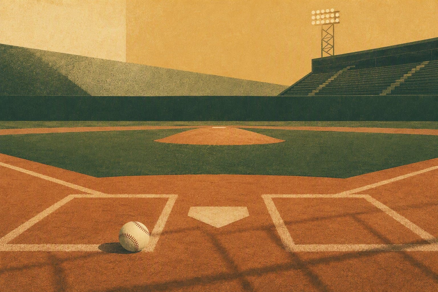 Baseball Shutout - illustration, Jake Team LLC
