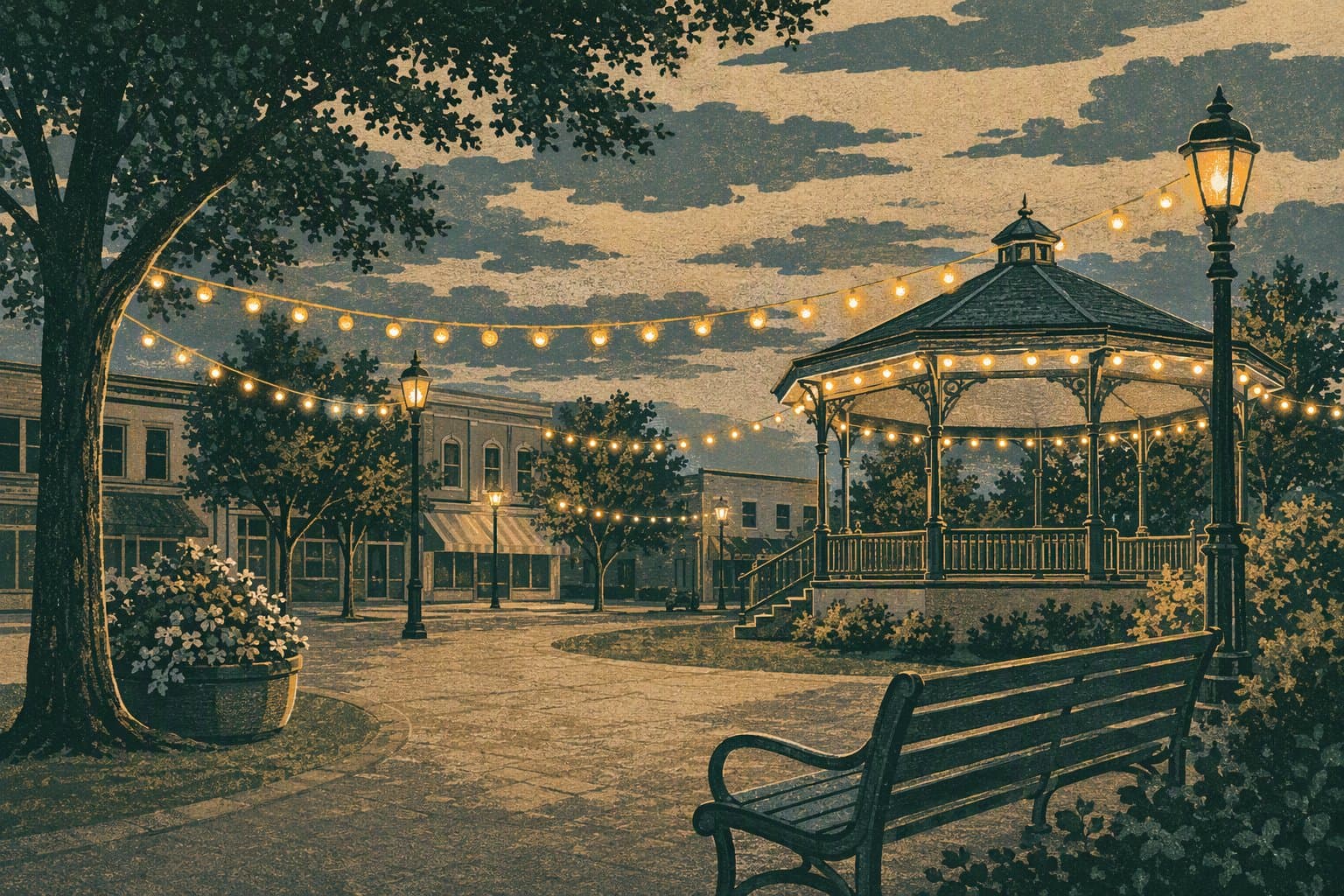 community festival - illustration, Jake Team LLC