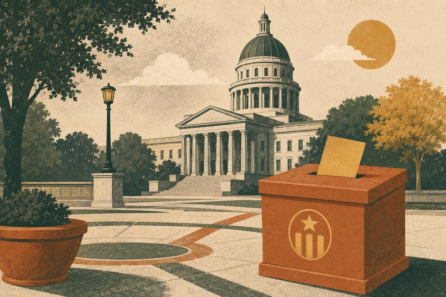 Civic Tax Vote - illustration, Jake Team LLC