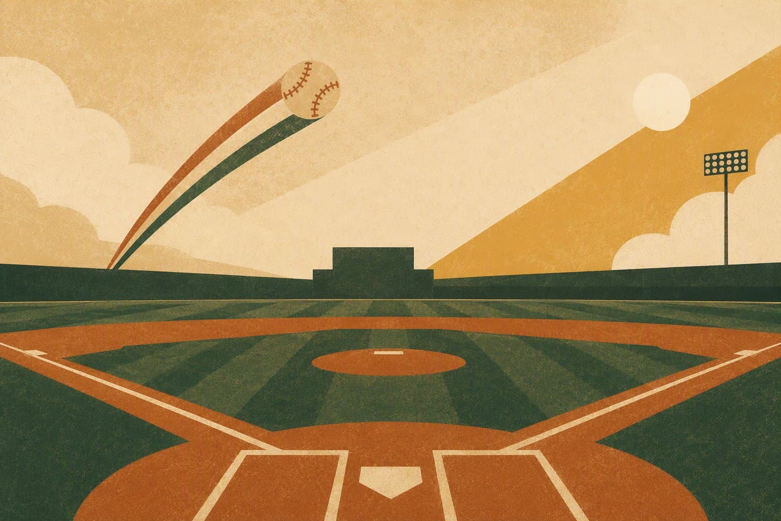 Baseball Victory - illustration, Jake Team LLC