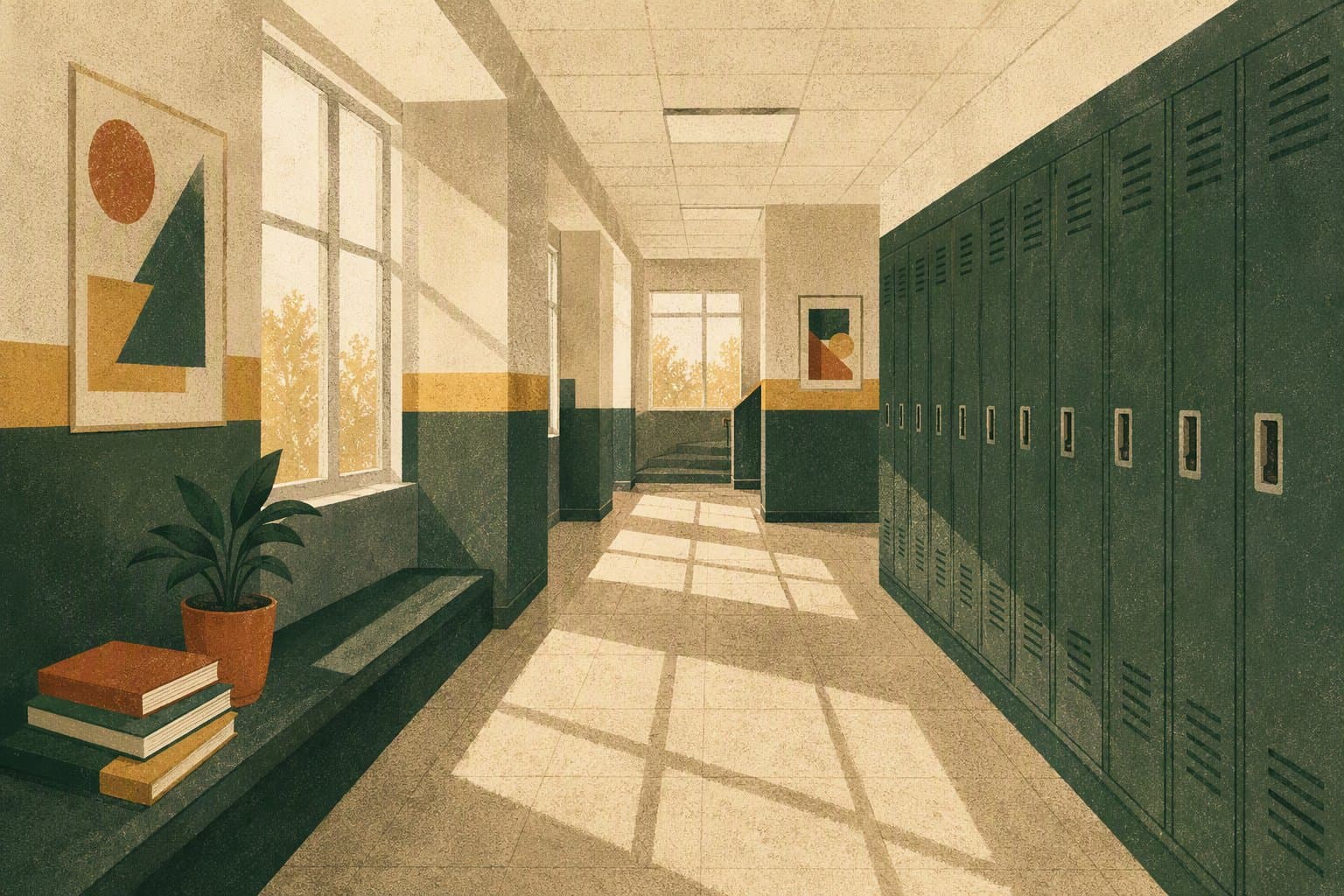 school security - illustration, Jake Team LLC