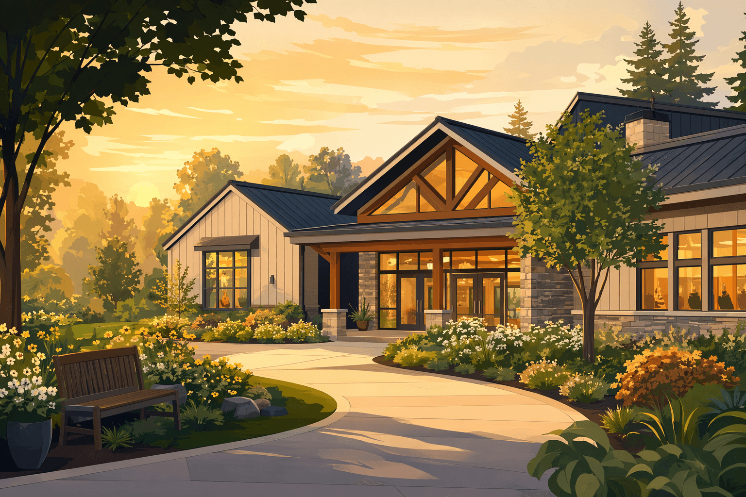Assisted Living - illustration, Jake Team LLC