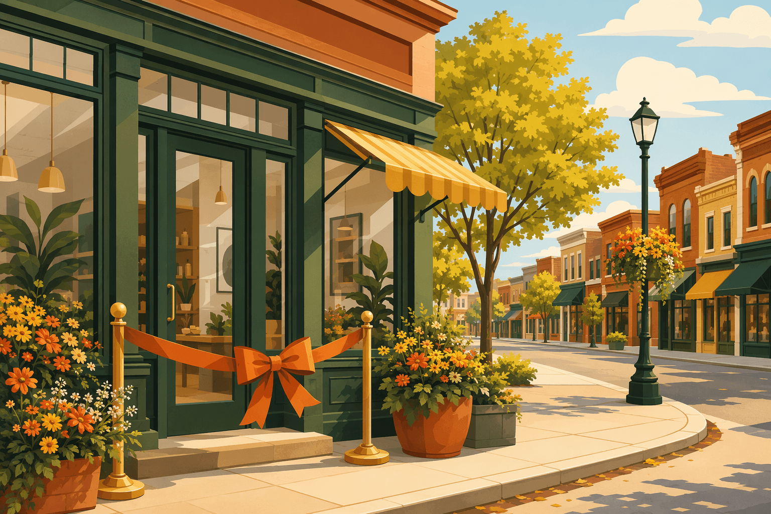 New Storefront Opening - illustration, Jake Team LLC