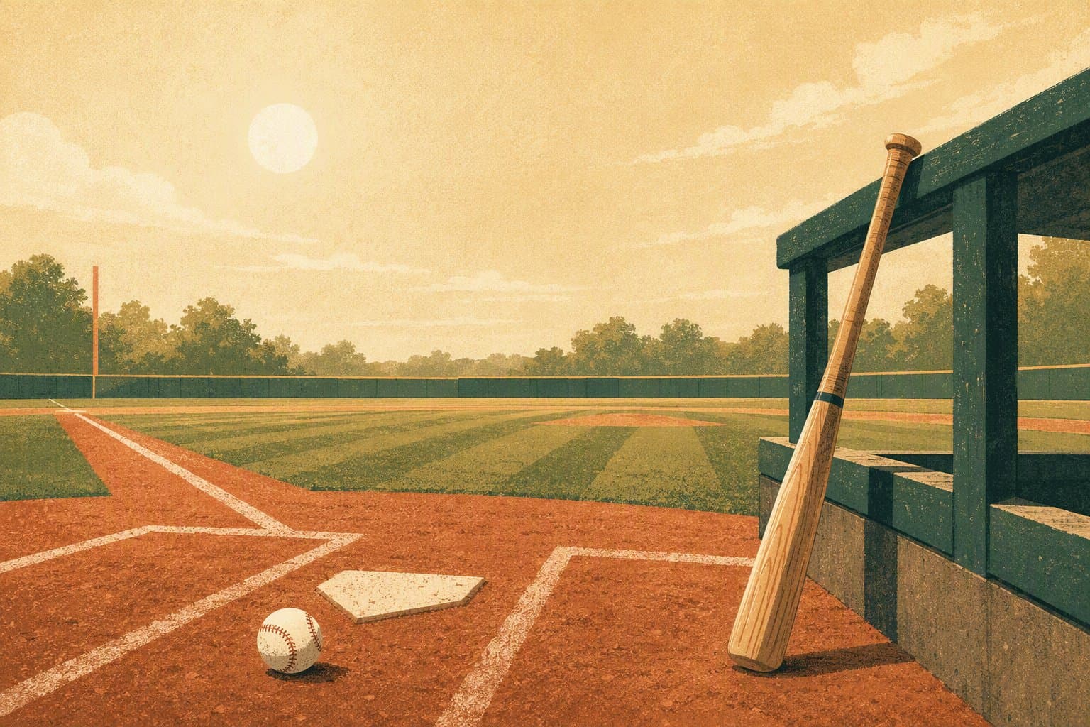 Baseball Victory - illustration, Jake Team LLC