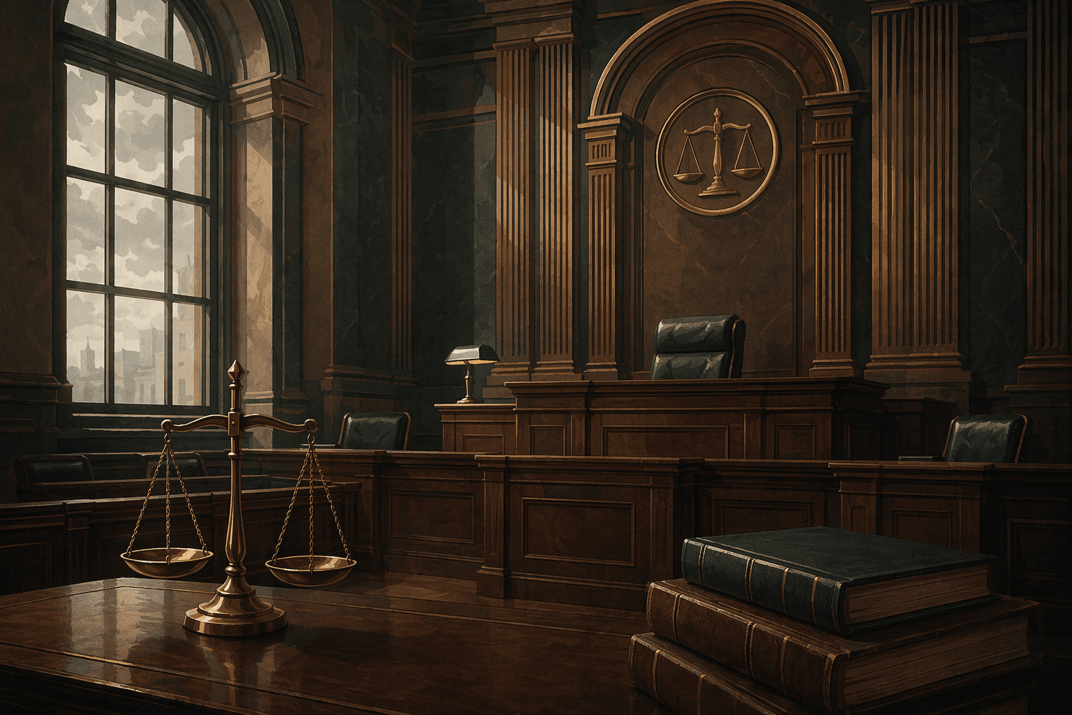 Justice System - illustration, Jake Team LLC