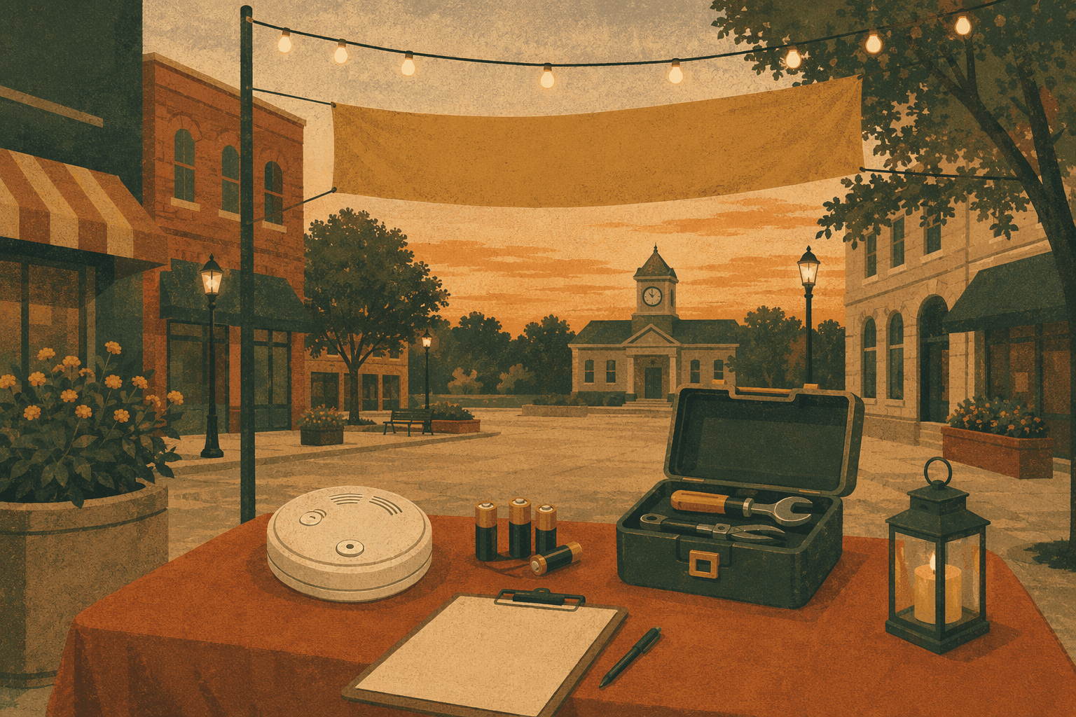 Community Safety Volunteers - illustration, Jake Team LLC