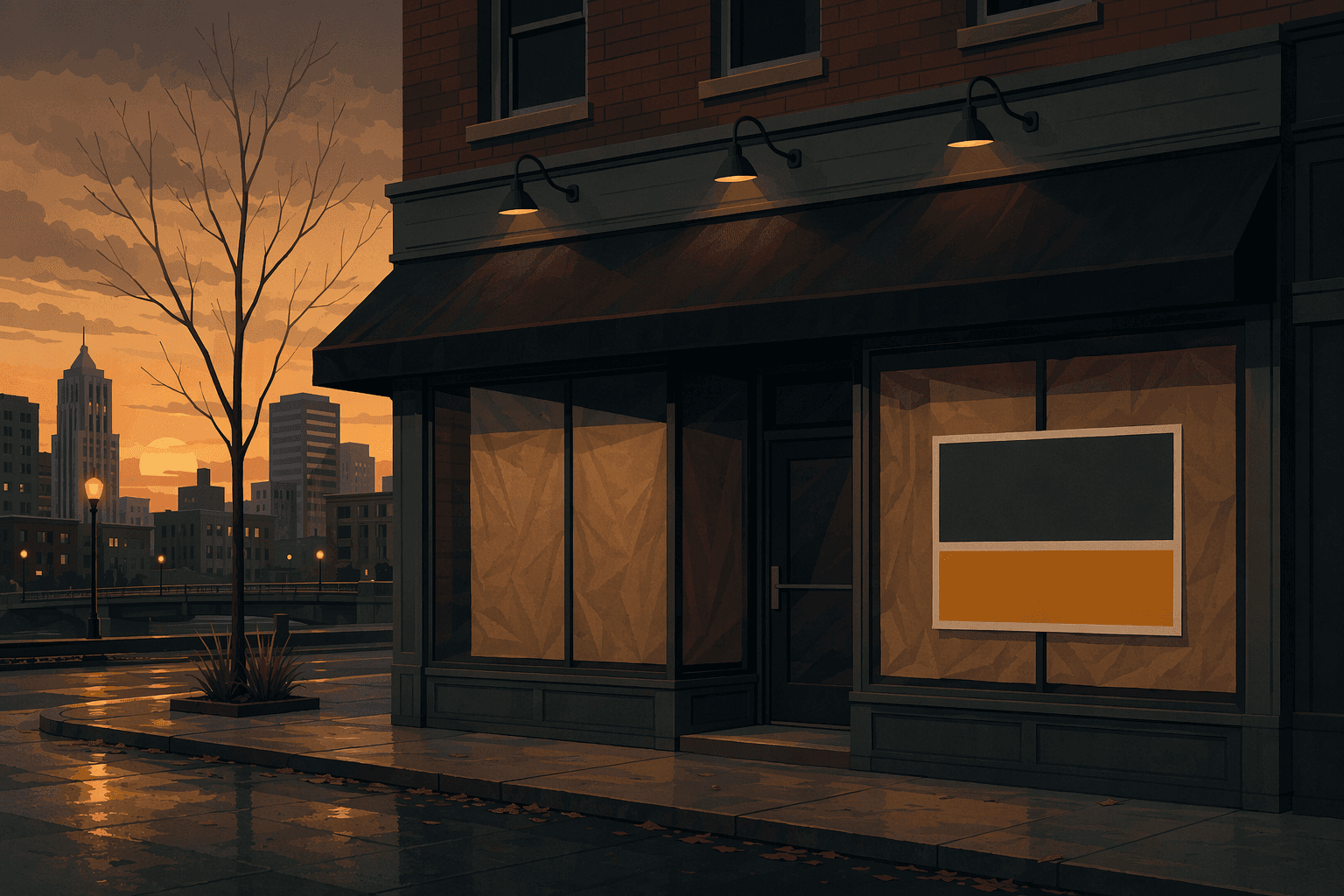 Business Closure - illustration, Jake Team LLC