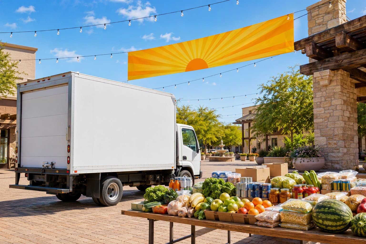 Community Food Drive - illustration, Jake Team LLC