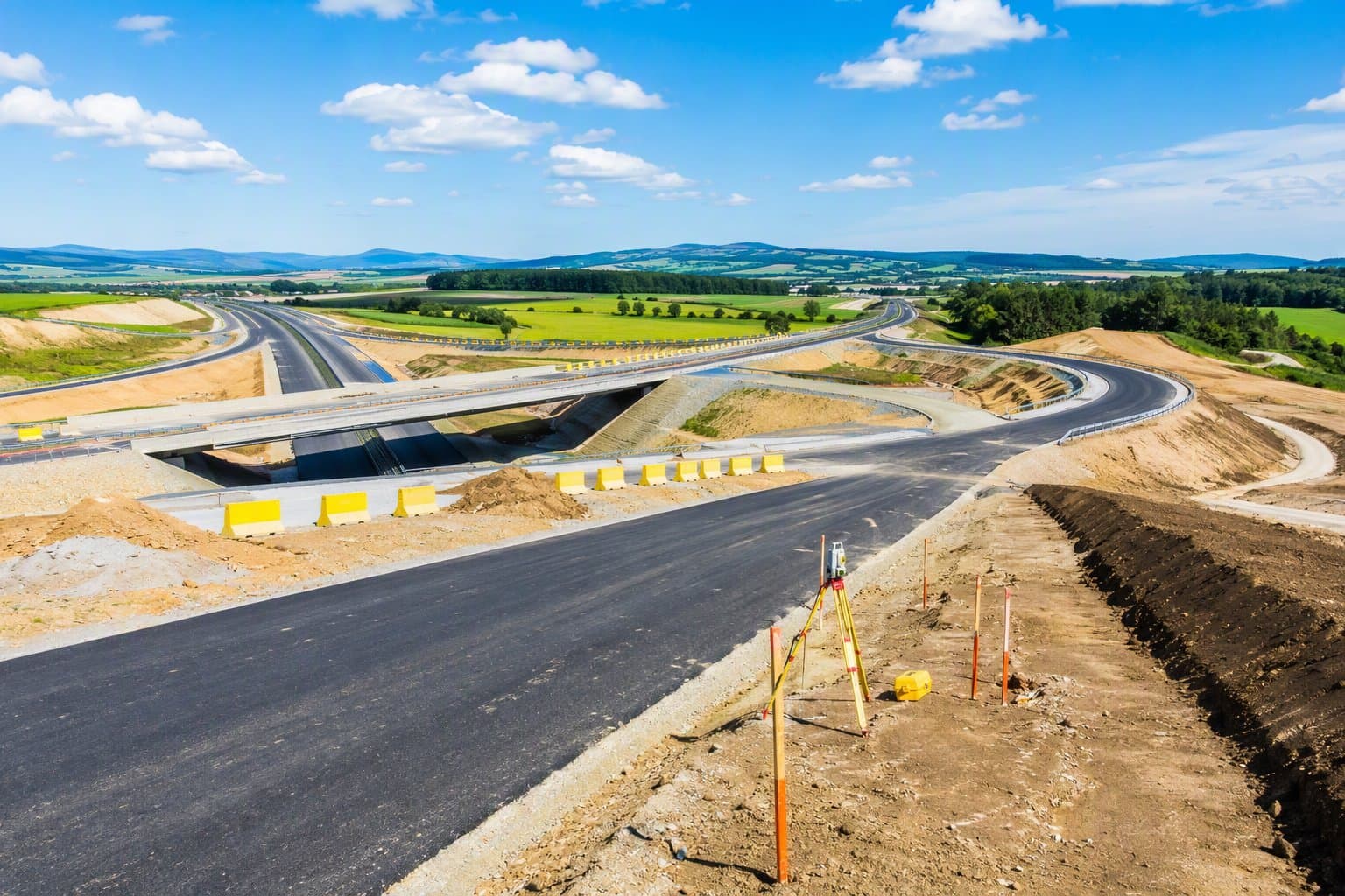 highway construction - illustration, Jake Team LLC