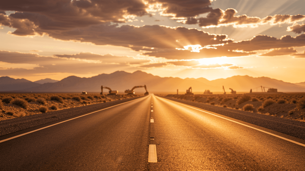 Arizona transportation highway plan — illustration, Jake Team LLC