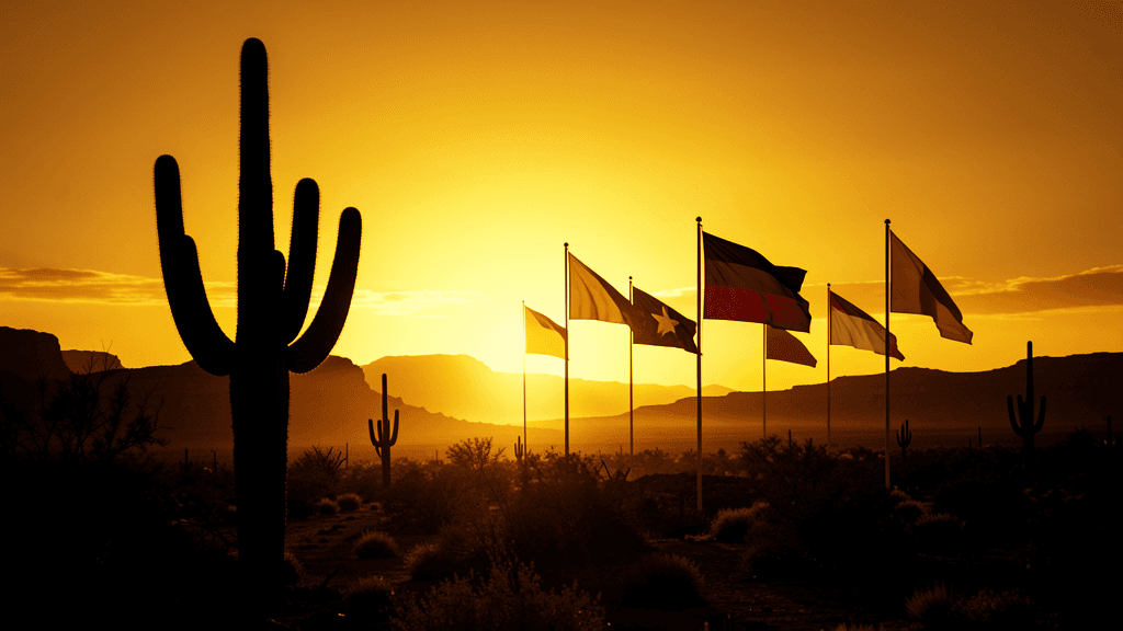Arizona civic engagement and voting — illustration, Jake Team LLC