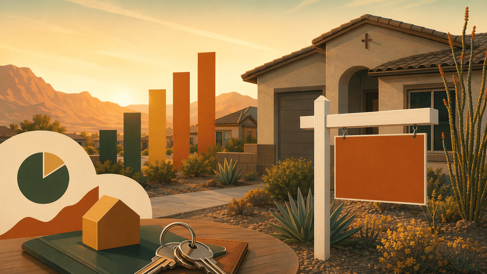 Queen Creek housing market. Illustration: Jake Team LLC