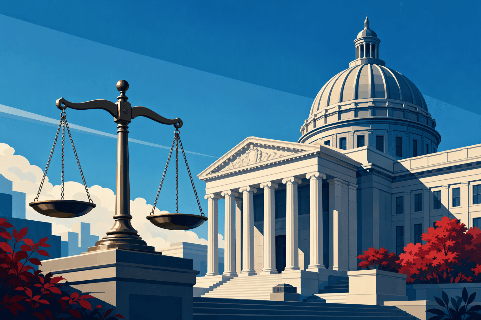 Healthcare fraud enforcement — illustration, Jake Team LLC