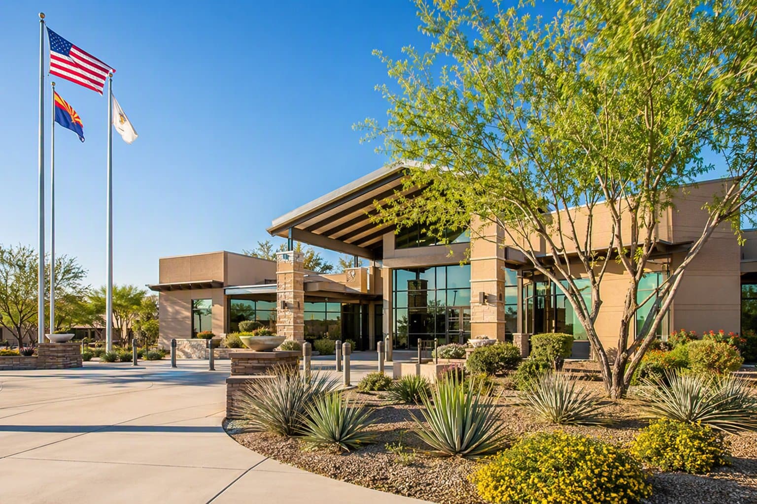 Queen Creek city hall - illustration, Jake Team LLC