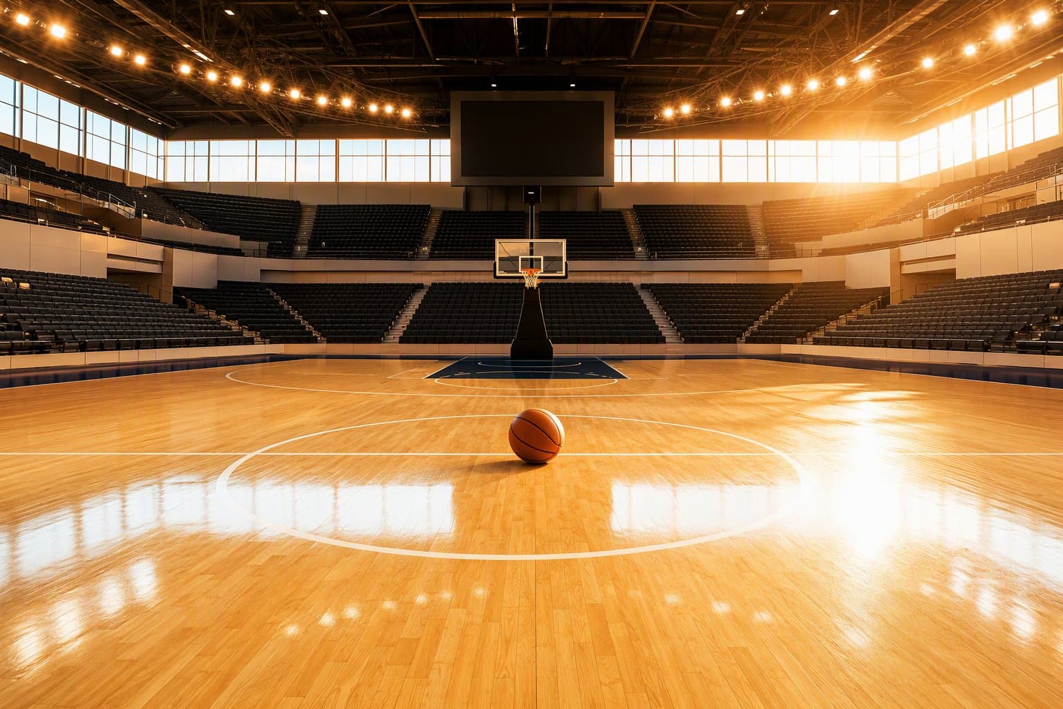 Friday Night Basketball - illustration, Jake Team LLC