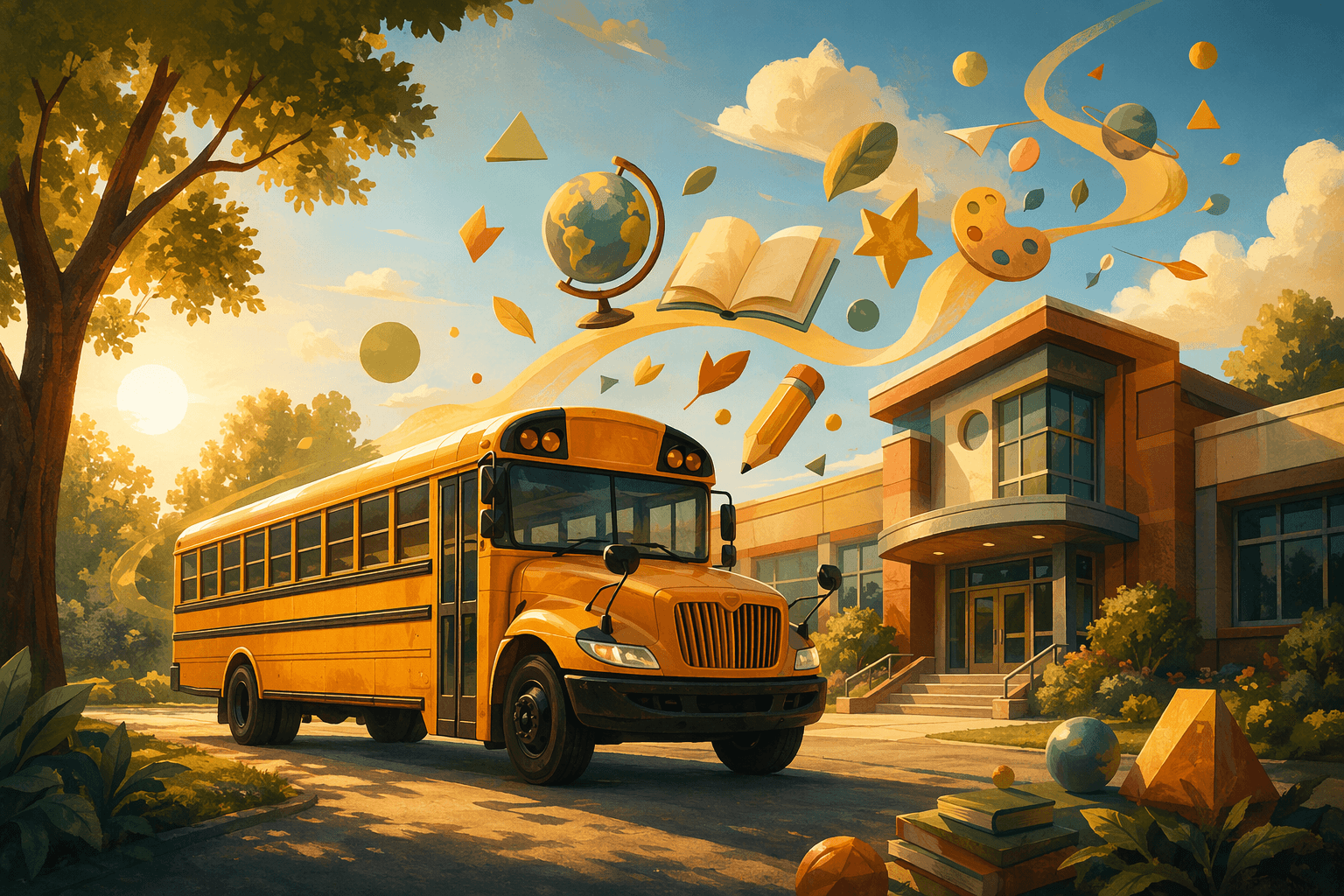 Field trip contest - illustration, Jake Team LLC