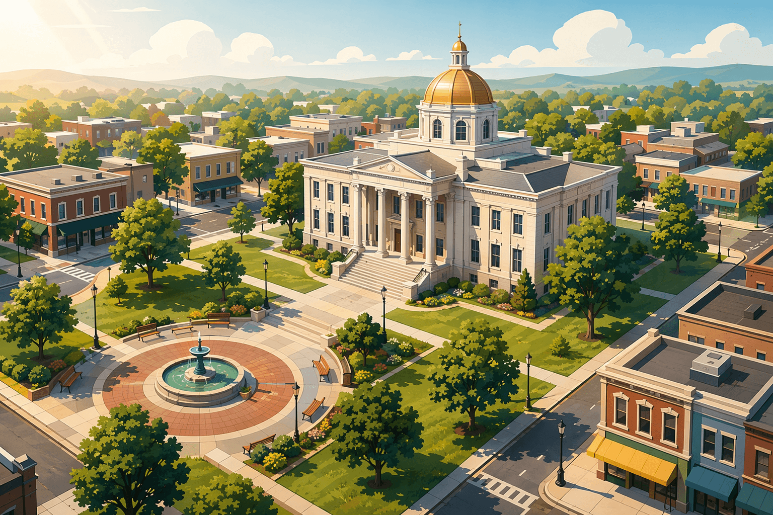 County policing agreement - illustration, Jake Team LLC