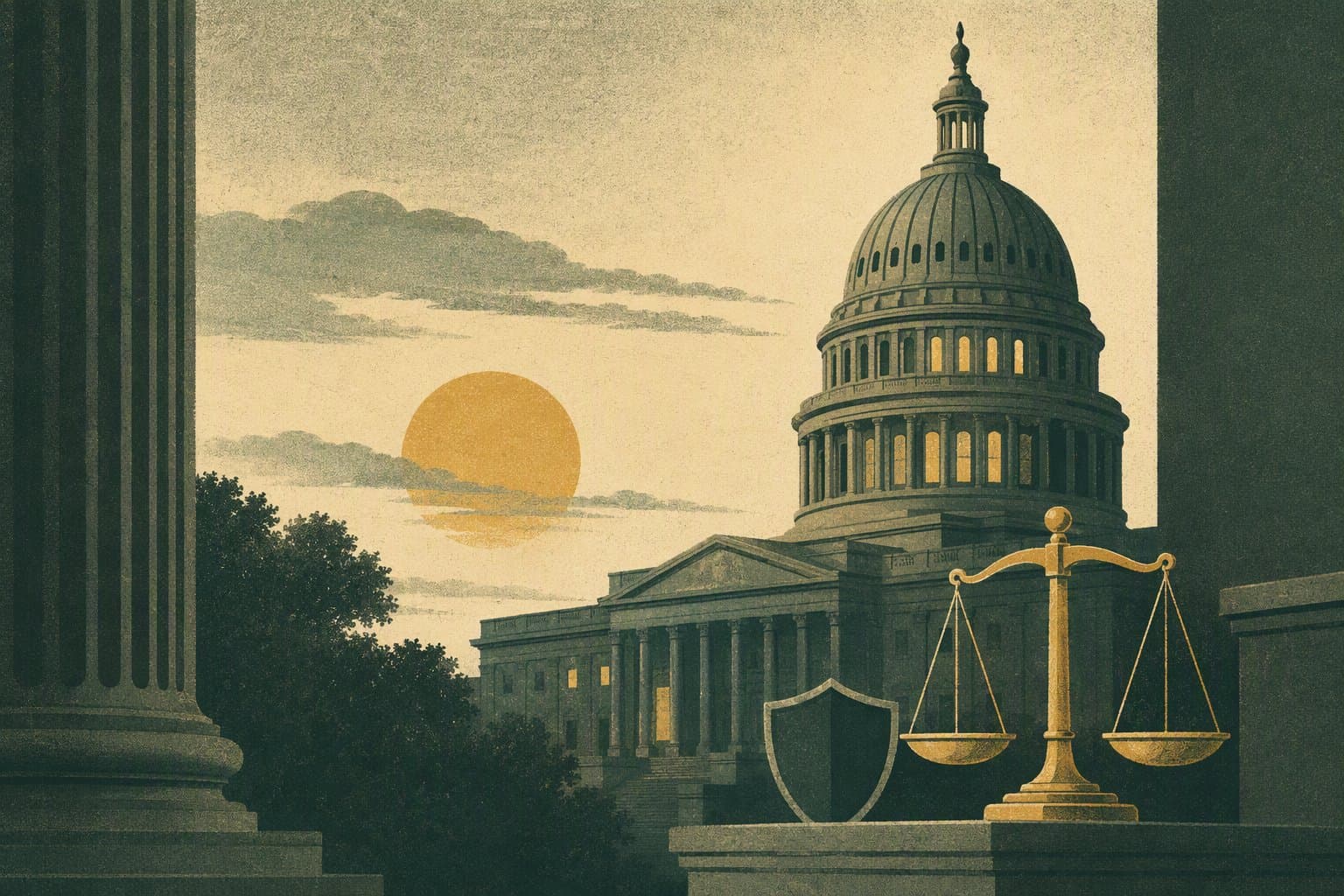 Civic Privacy and Surveillance - illustration, Jake Team LLC