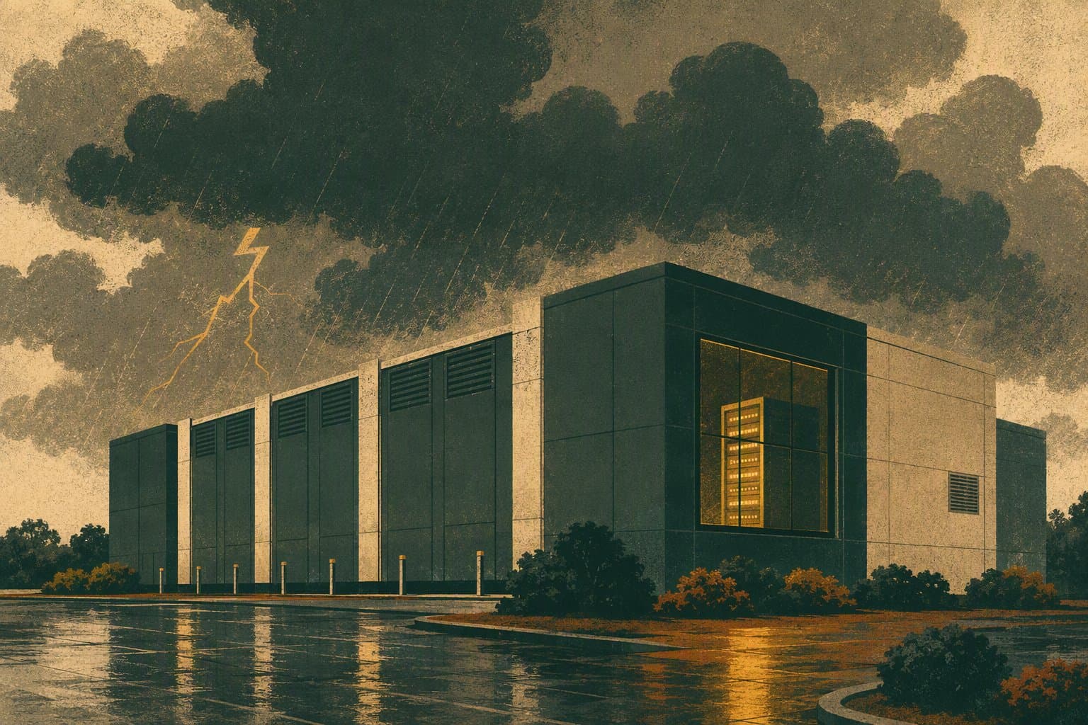 Data Center Resilience - illustration, Jake Team LLC