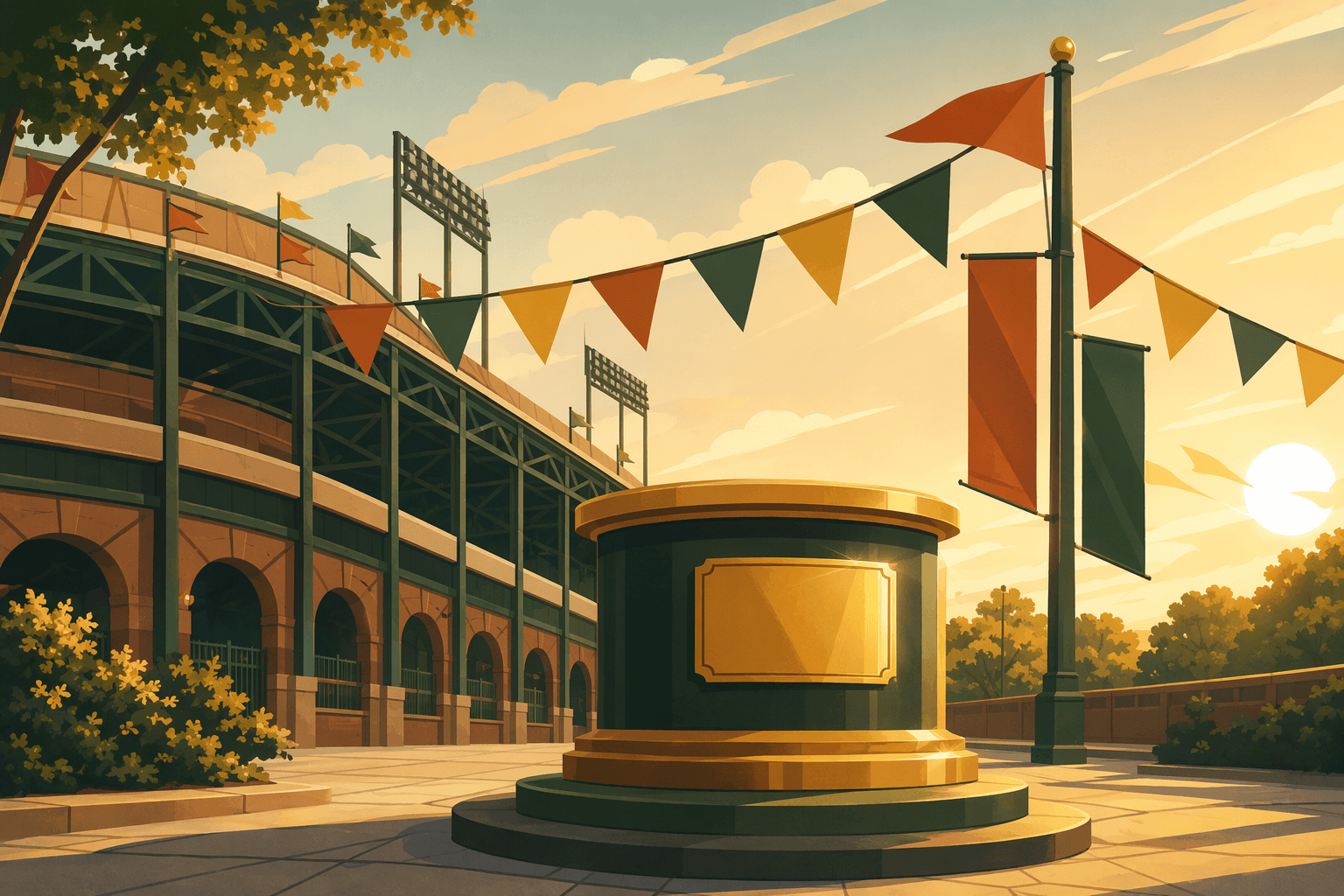 Dramatic late-inning rally - illustration, Jake Team LLC