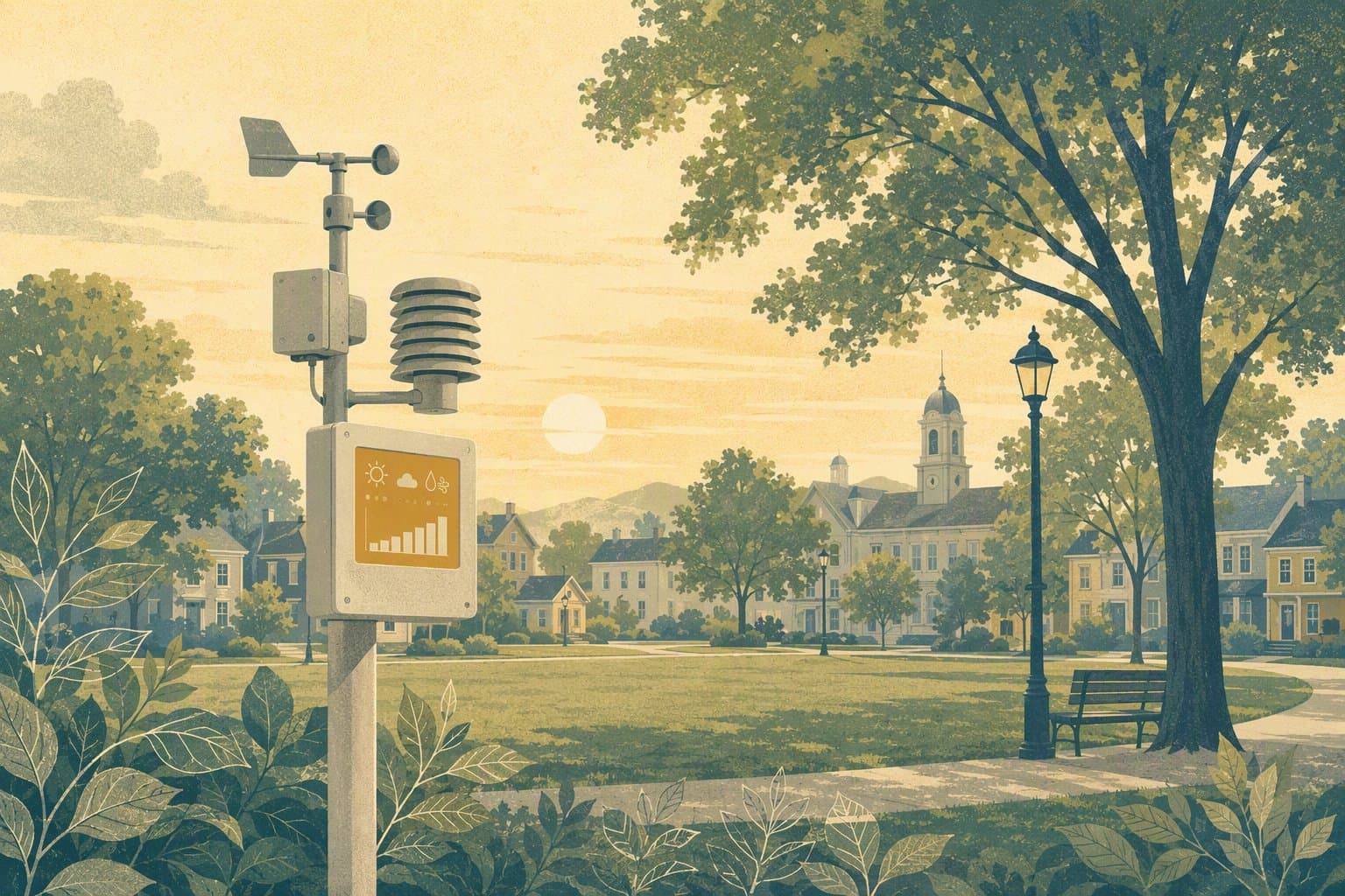 Community Air Quality - illustration, Jake Team LLC