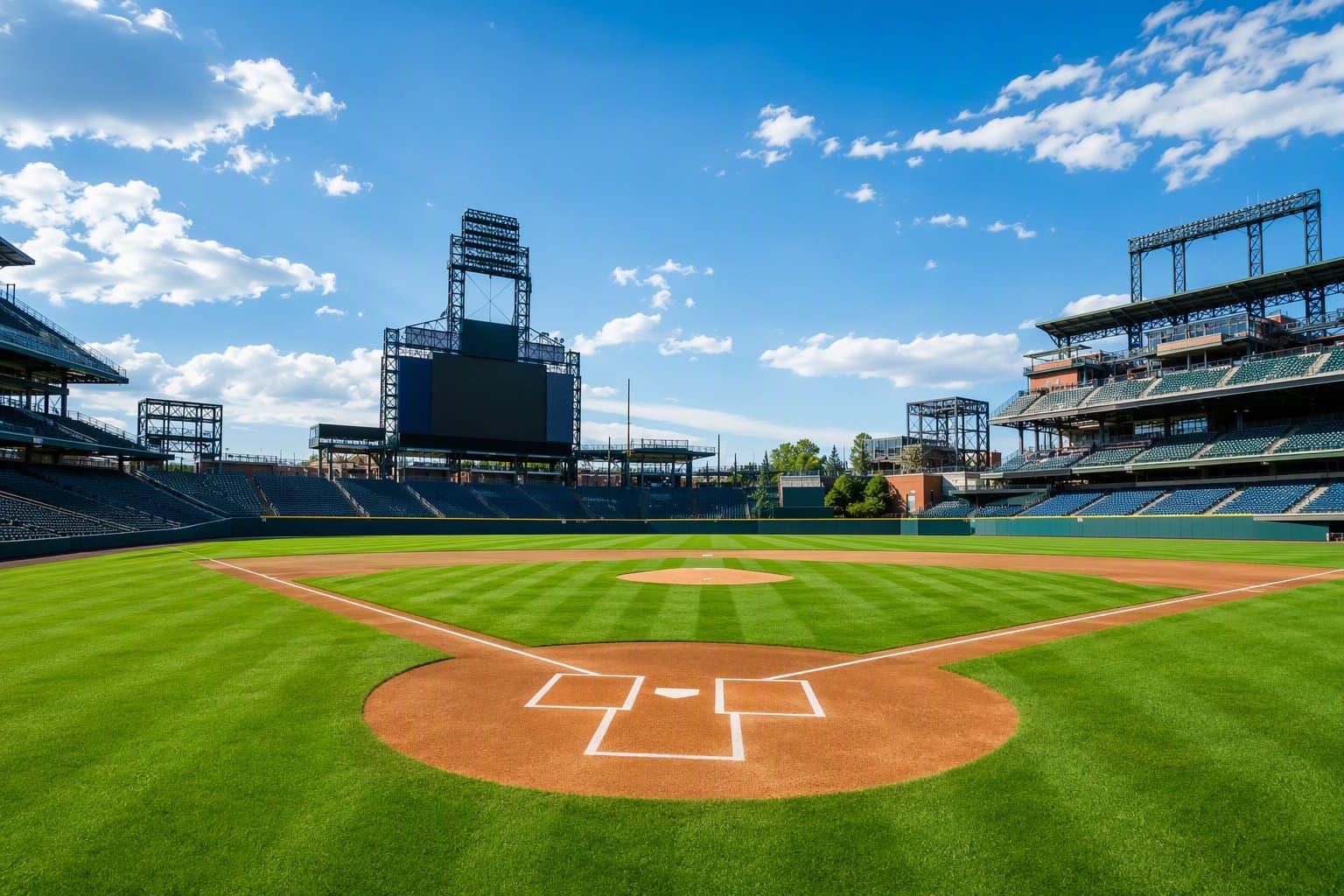 baseball stadium - illustration, Jake Team LLC