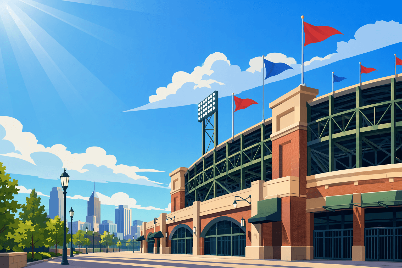 Baseball All-Stars - illustration, Jake Team LLC